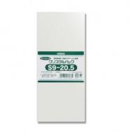 HEIKO OPP袋 クリスタルパック S9-20.5 (テープなし) 100枚
