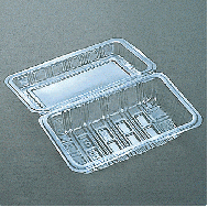 シーピー化成 食品容器 フードパック(折蓋タイプ) H-2-A 中深 100枚