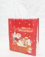 HEIKO クリスマス紙袋 25チャームバッグ 25CB　21-12 サンタの贈り物 50枚